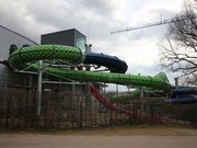 Europabad Karlsruhe - Exklusiv: Erstes Onride-Video der Green Viper Erlebnisrutsche